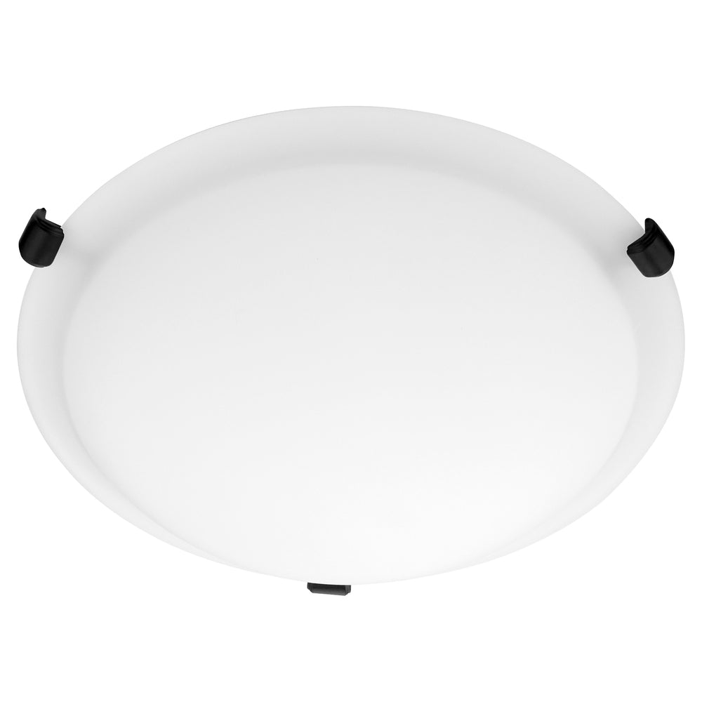 Quorum 3000-121 Flush Mount LED Ceiling Light 20 inch - Satin Opal Glass