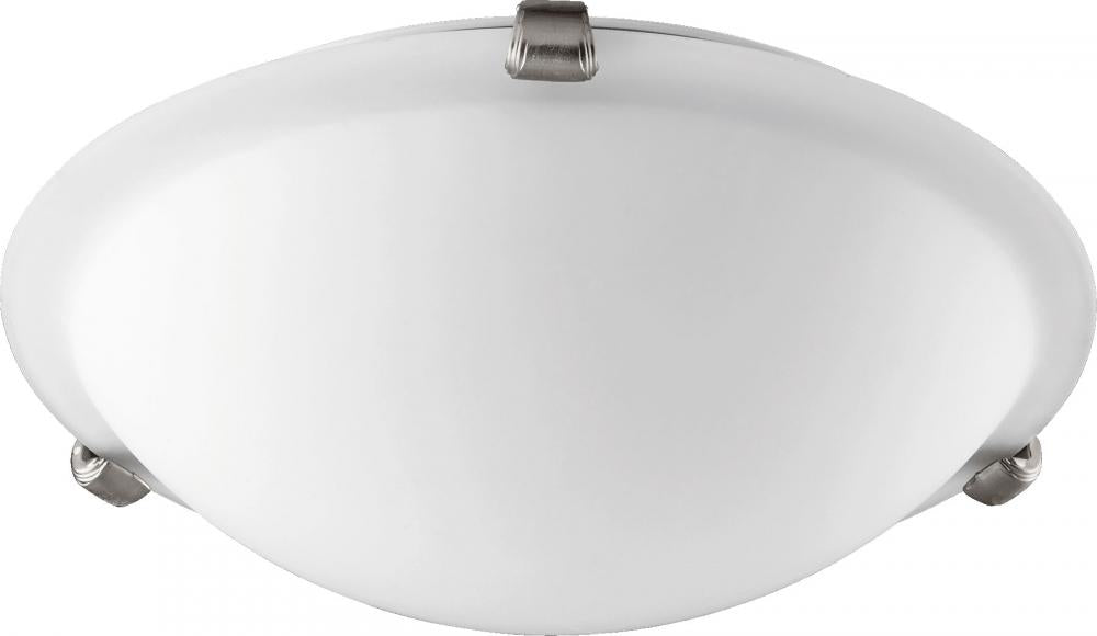 Quorum 3000-121 Flush Mount LED Ceiling Light 20 inch - Satin Opal Glass