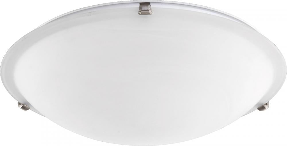 Quorum Lighting 3000-20-65 Flush Mount Traditional - Satin Nickel