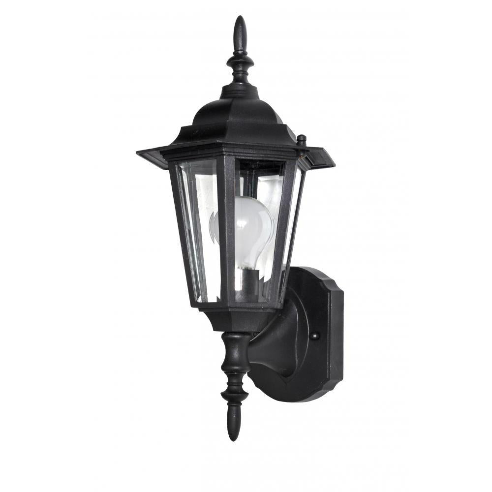 Maxim Lighting 3000CLBK Builder Cast 8 Inch Outdoor Wall Lantern – Black