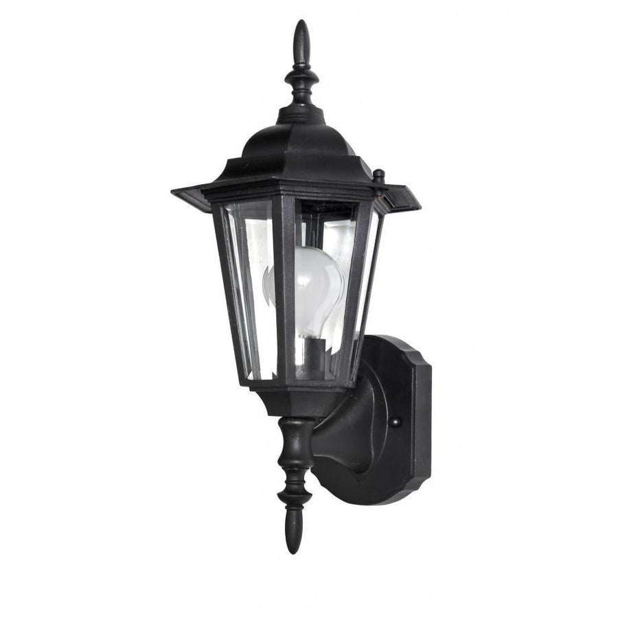 Maxim Lighting 3000CLBK Builder Cast 8 Inch Outdoor Wall Lantern – Black