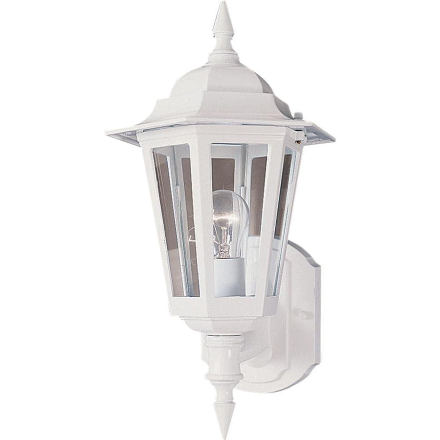 Maxim Lighting 3000CLWT Builder Cast 8 Inch Outdoor Wall Lantern – White