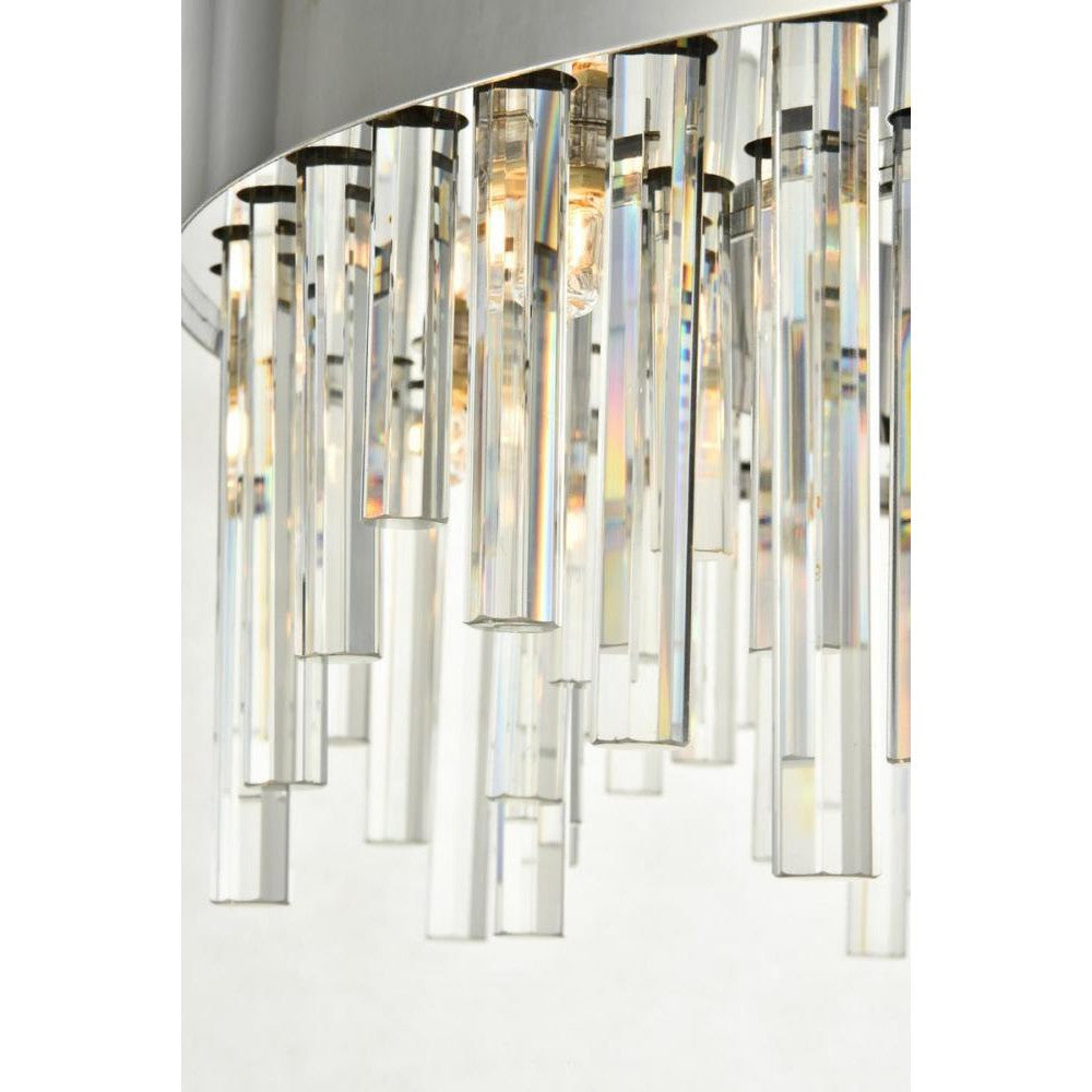 Elegant Lighting DALLAS 3000D20C Chandelier Contemporary - Chrome