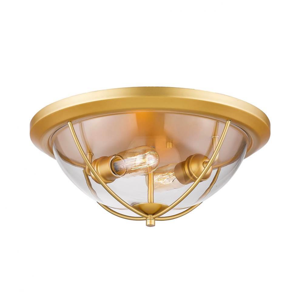 Z-Lite Lighting GOLD TONES 3000F2-SG Flush Mount - Gold