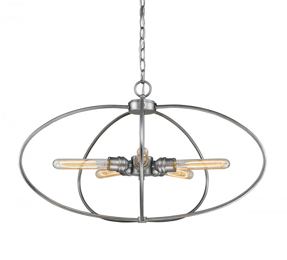 Z-Lite Lighting 3000P-OS Chandelier Contemporary - Silver