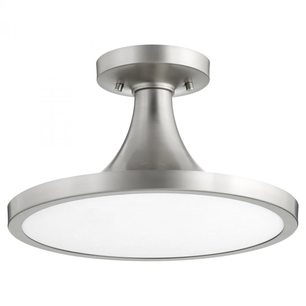 Quorum Lighting 3001-15-65 Flush Mount Contemporary - Satin Nickel