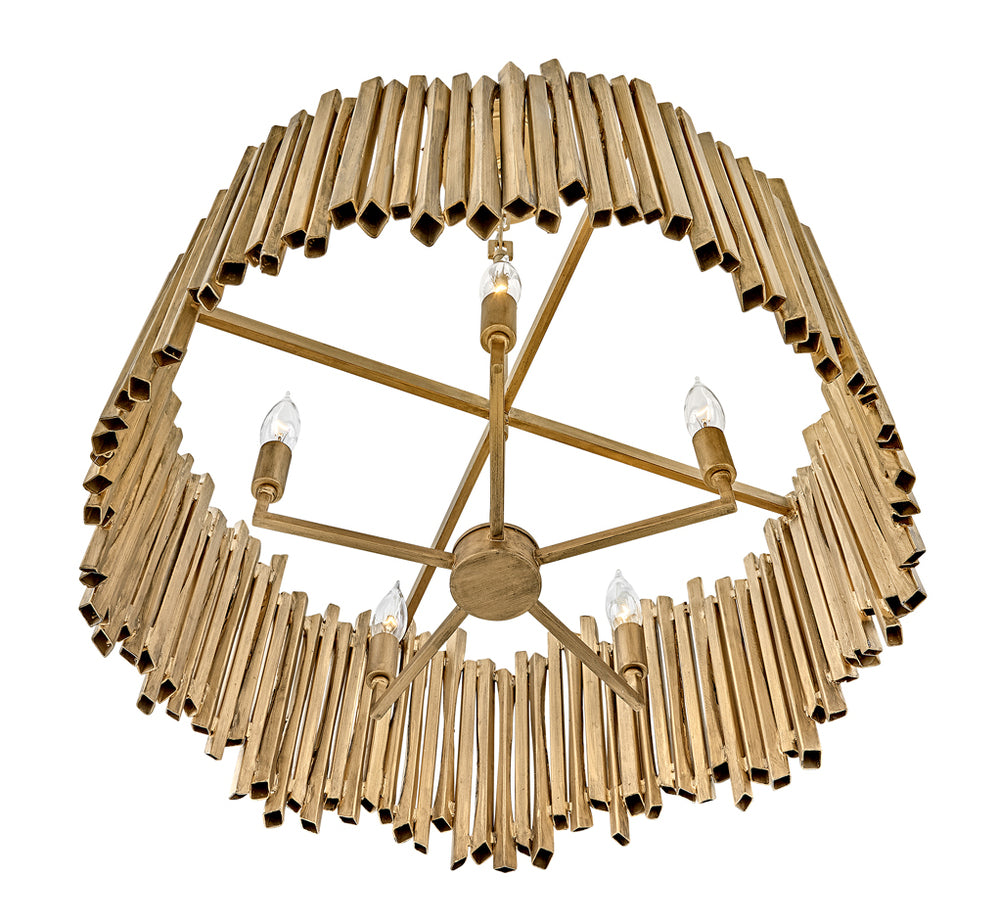 Hinkley Lighting ROCA 30025BNG Chandelier Modern - Burnished Gold