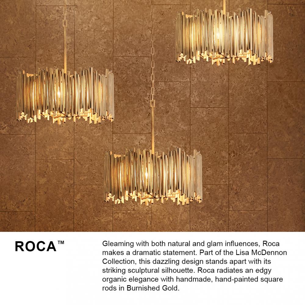 Hinkley Lighting ROCA 30025BNG Chandelier Modern - Burnished Gold