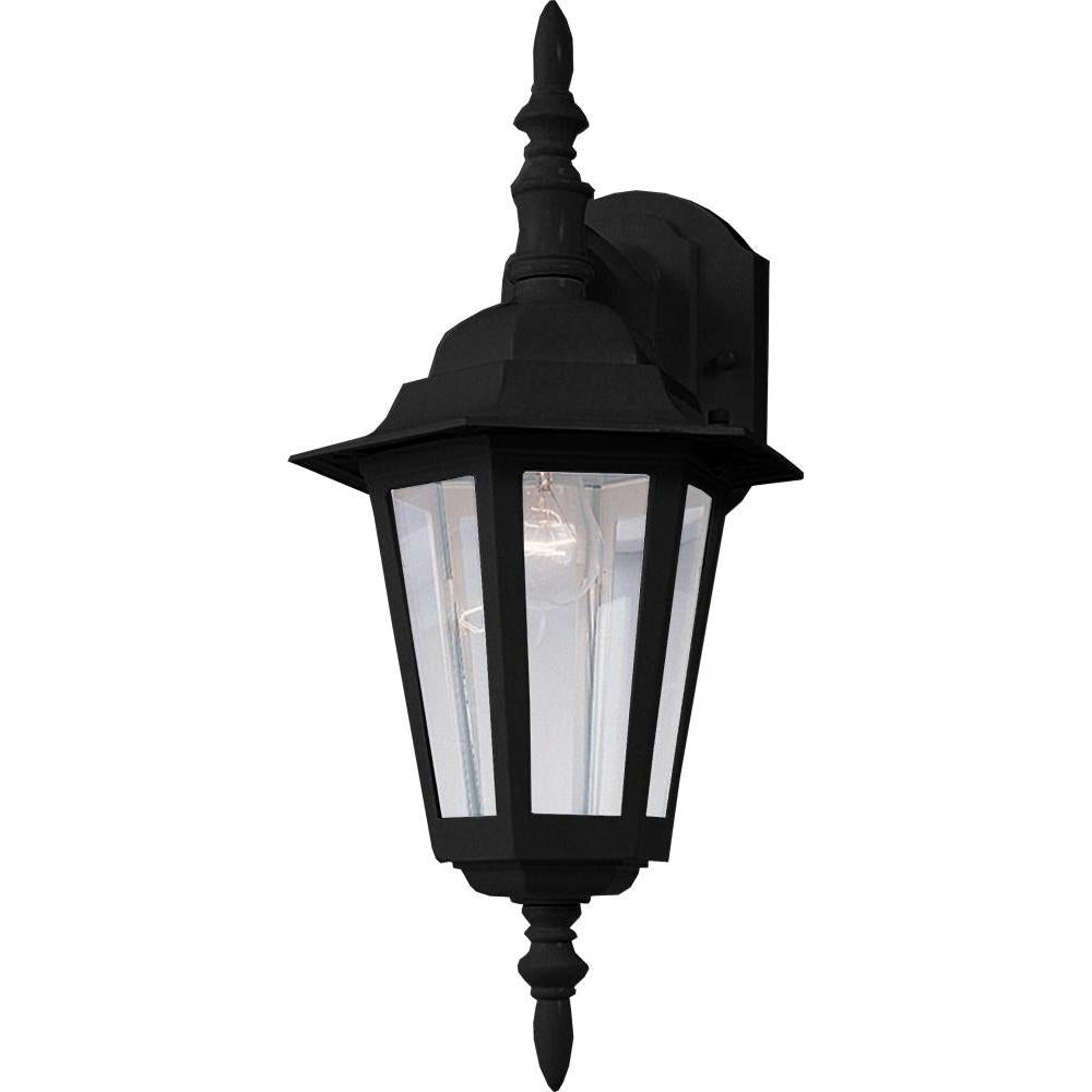 Maxim Lighting 3002CLBK Builder Cast 8 Inch Outdoor Wall Lantern – Black