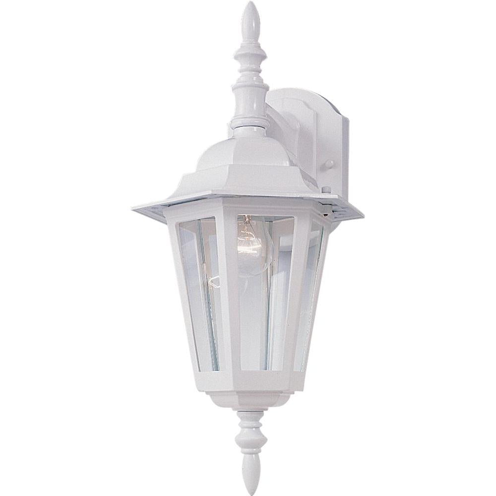 Maxim Lighting 3002CLWT Builder Cast 8 Inch Outdoor Wall Lantern – White