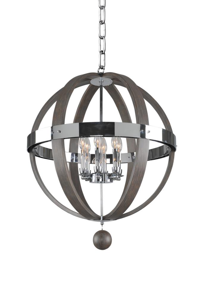 Kalco Lighting SHARLOW 300483CH Pendant Casual - Chrome