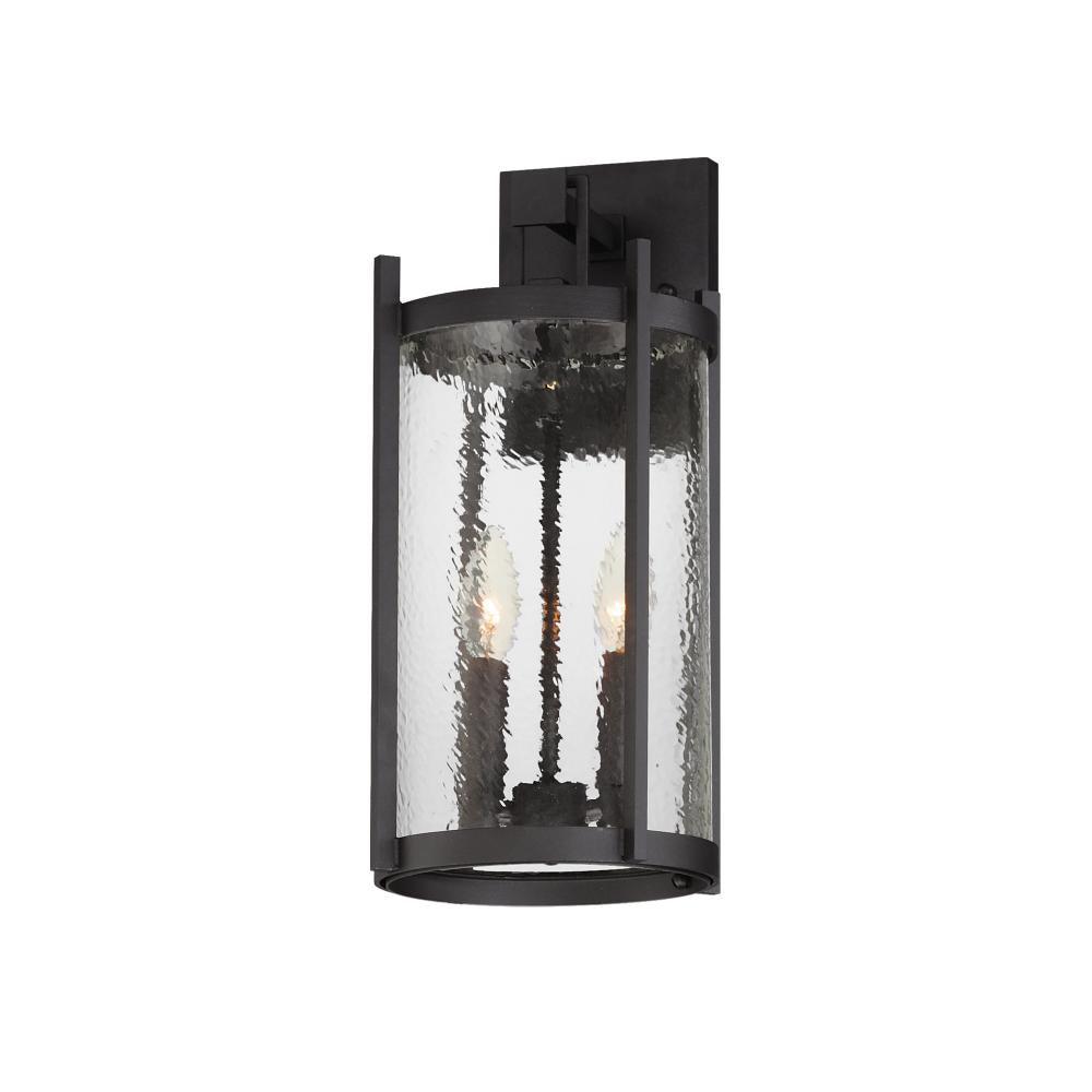Belfry 8 Inch Outdoor Wall Lantern – Black
