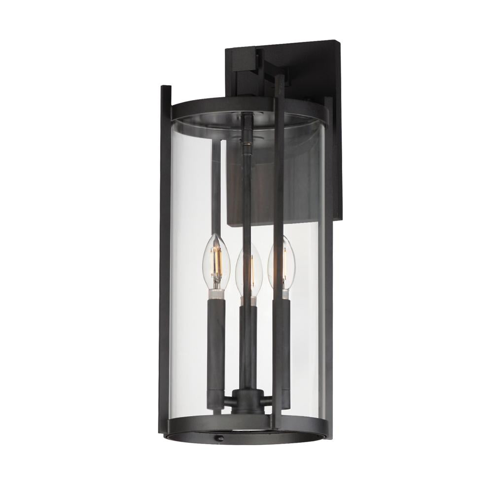 Belfry 9 Inch Outdoor Hanging Lantern – Black