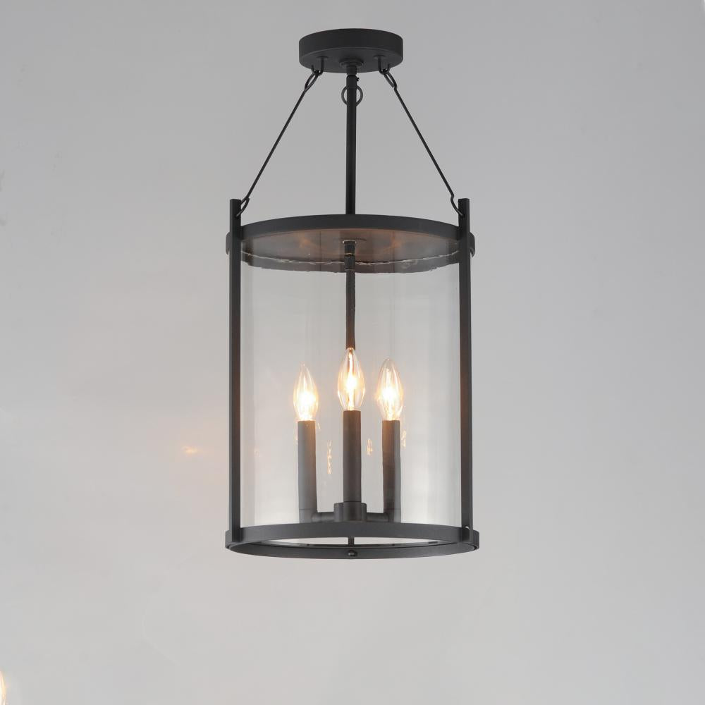 Maxim Lighting BELFRY 30069CLBK Pendant - Black