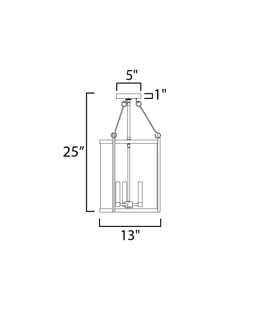 Belfry-Outdoor Pendant