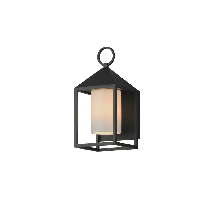 Maxim Lighting 30071SWBK Aldous 6 Inch Outdoor Wall Lantern – Black