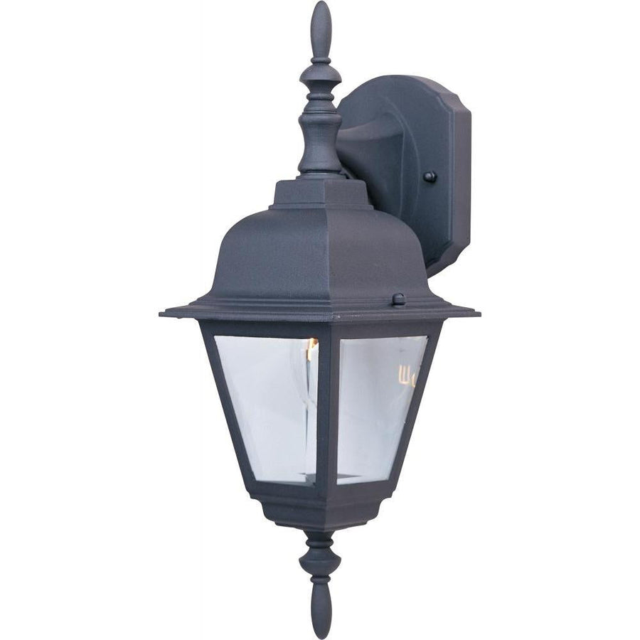 Maxim Lighting 3007CLBK Builder Cast 6 Inch Outdoor Wall Lantern – Black
