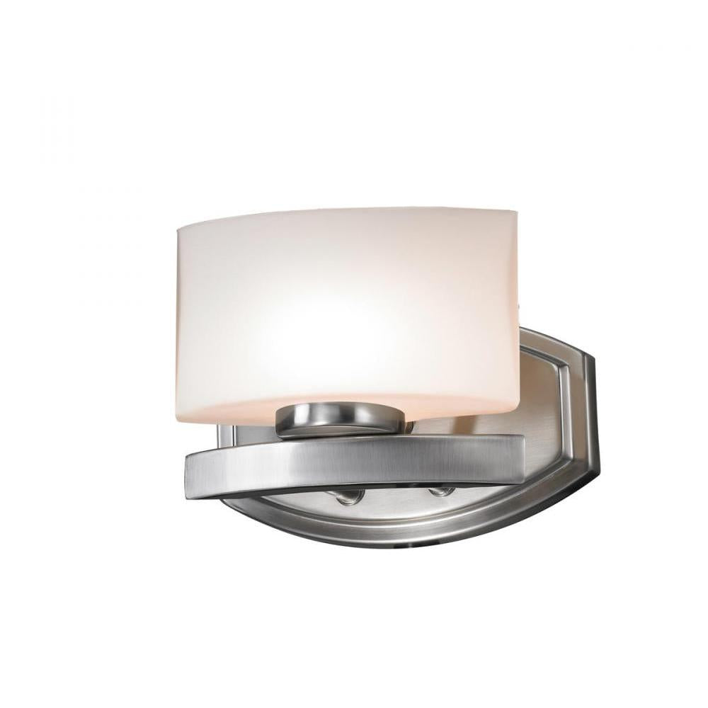 1 Light Wall Sconce-Matte Opal