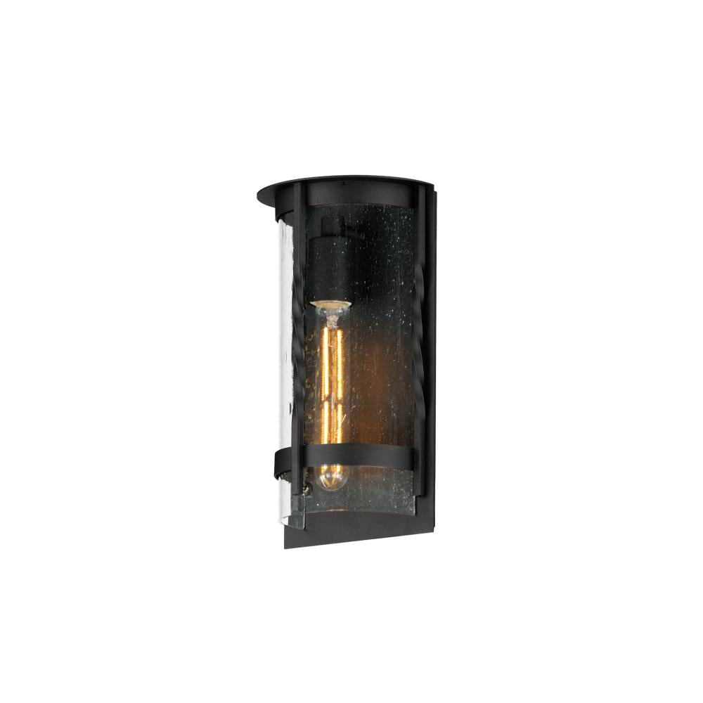 Foundry 6.5 Inch Outdoor Wall Lantern – Black