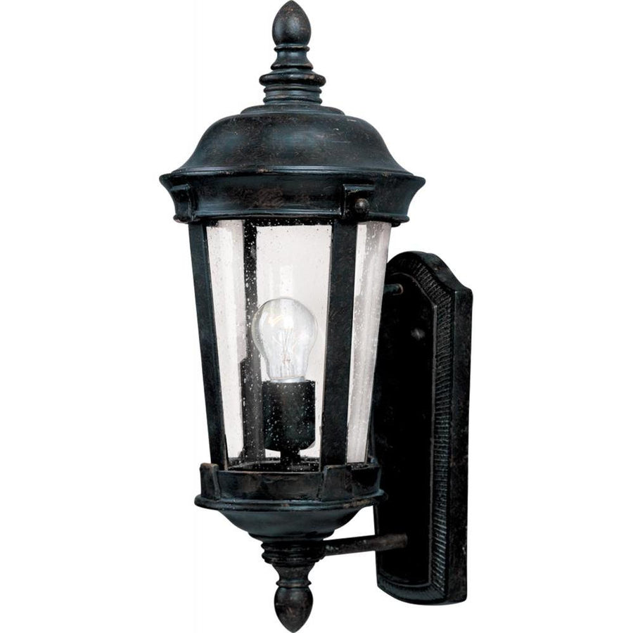 Dover DC 8 Inch Outdoor Wall Lantern – Bronze