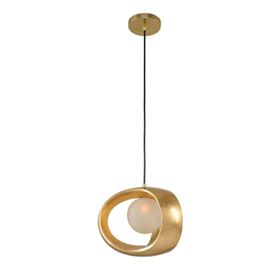 Calistoga 12 Inch Pendant – Gold Leaf – 302350GL
