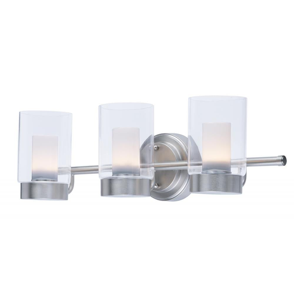 Mod 22 Inch Bathroom Vanity - Satin Nickel