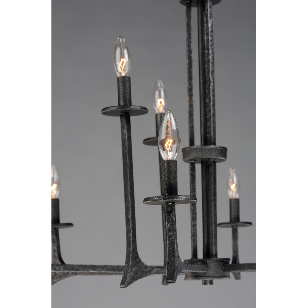 Maxim Lighting ANVIL 30306NI Chandelier Industrial - Black