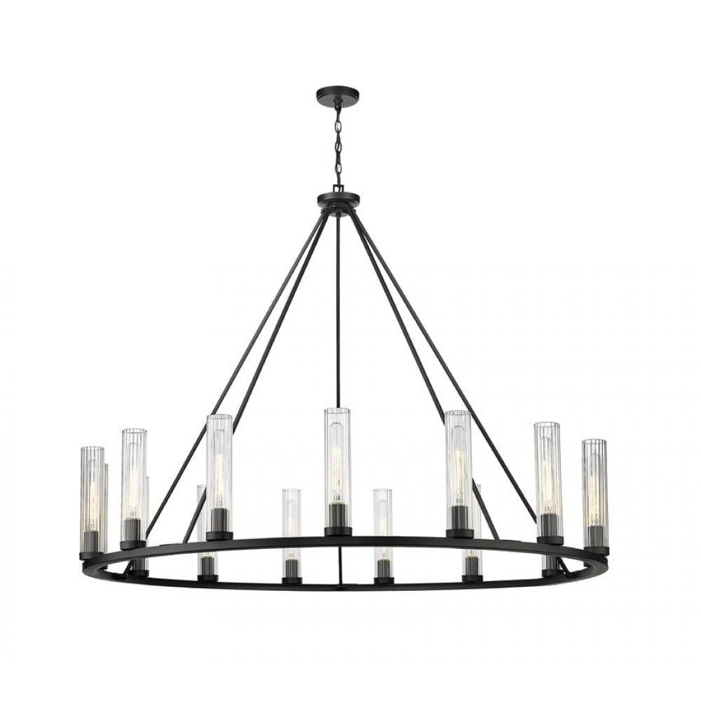 15 Light Chandelier-Clear