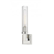 1 Light Wall Sconce-Clear