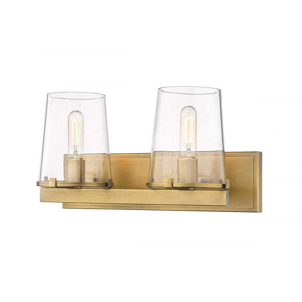 2 Light Vanity-Clear