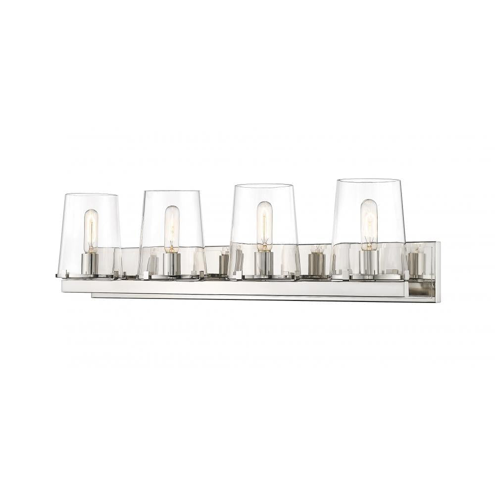 4 Light Vanity-Clear