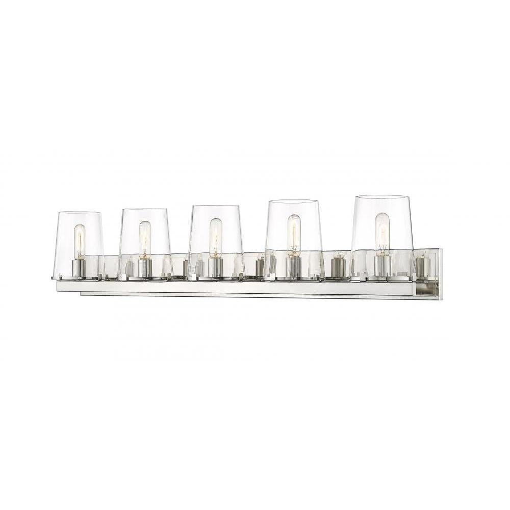 5 Light Vanity-Clear