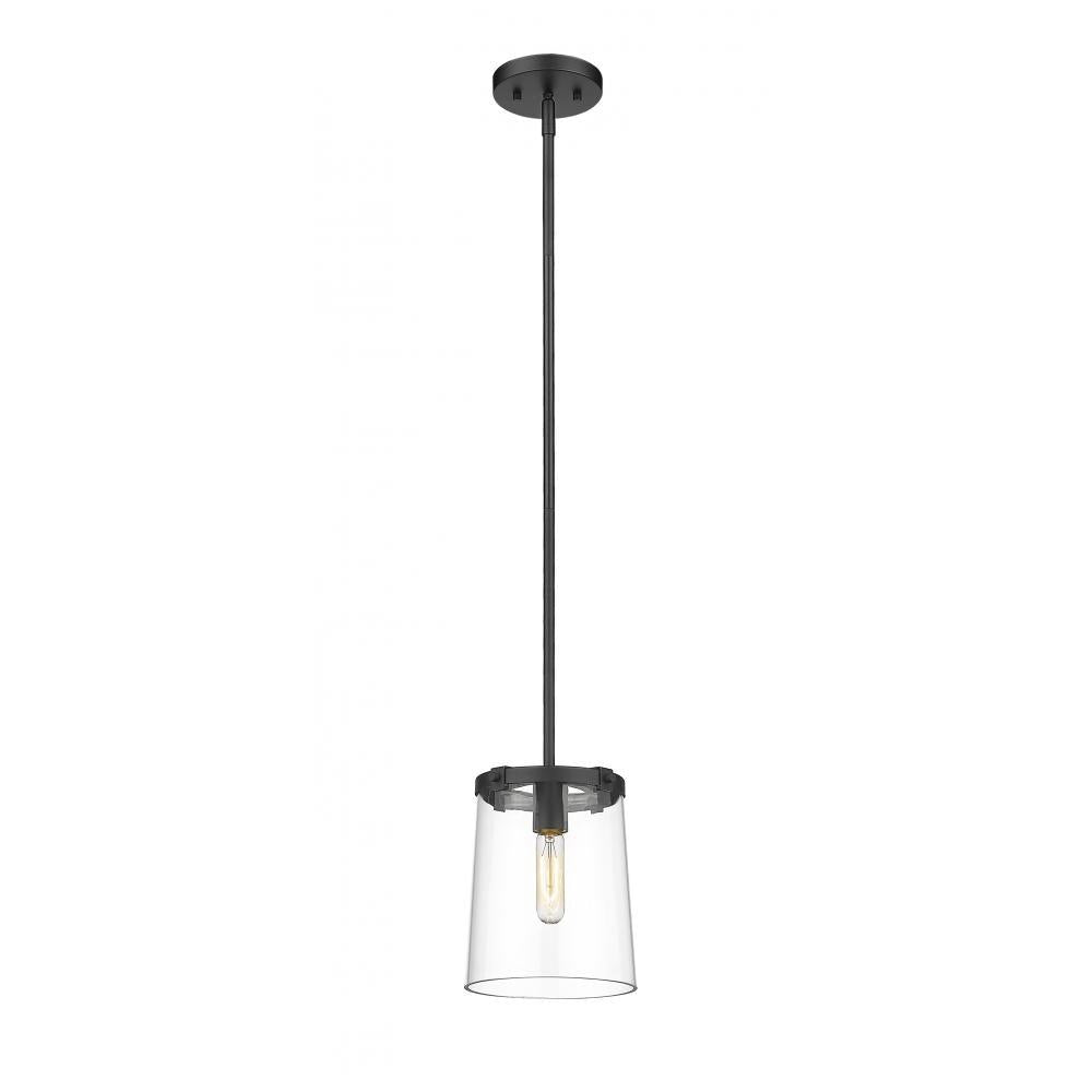 1 Light Pendant-Clear
