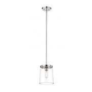 1 Light Pendant-Clear