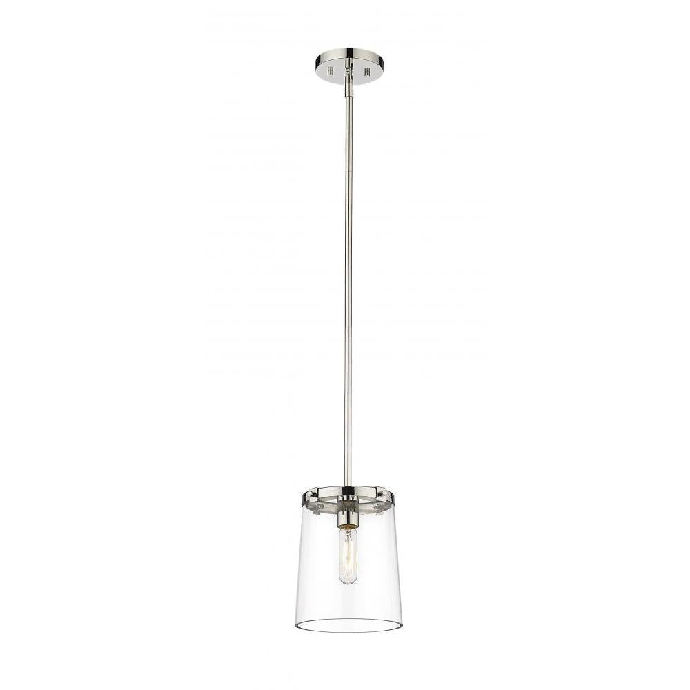 1 Light Pendant-Clear