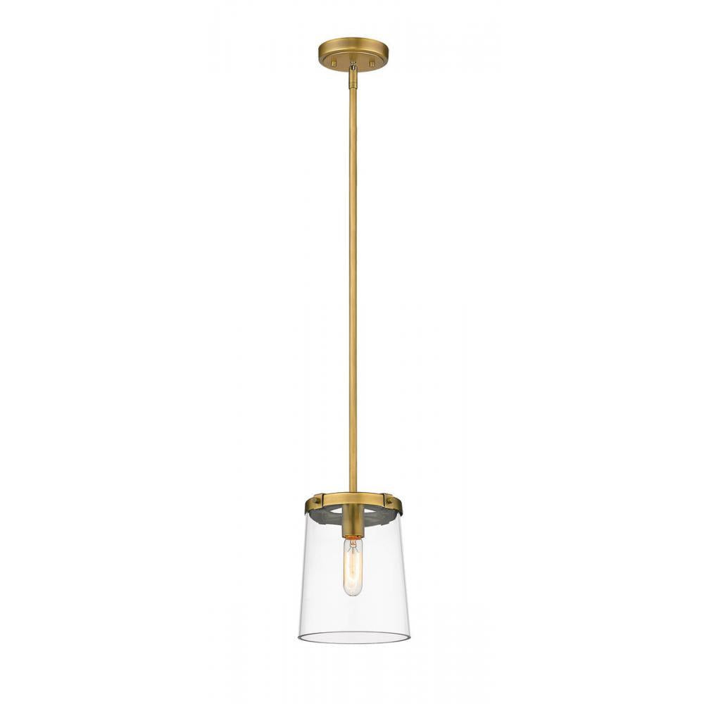 1 Light Pendant-Clear