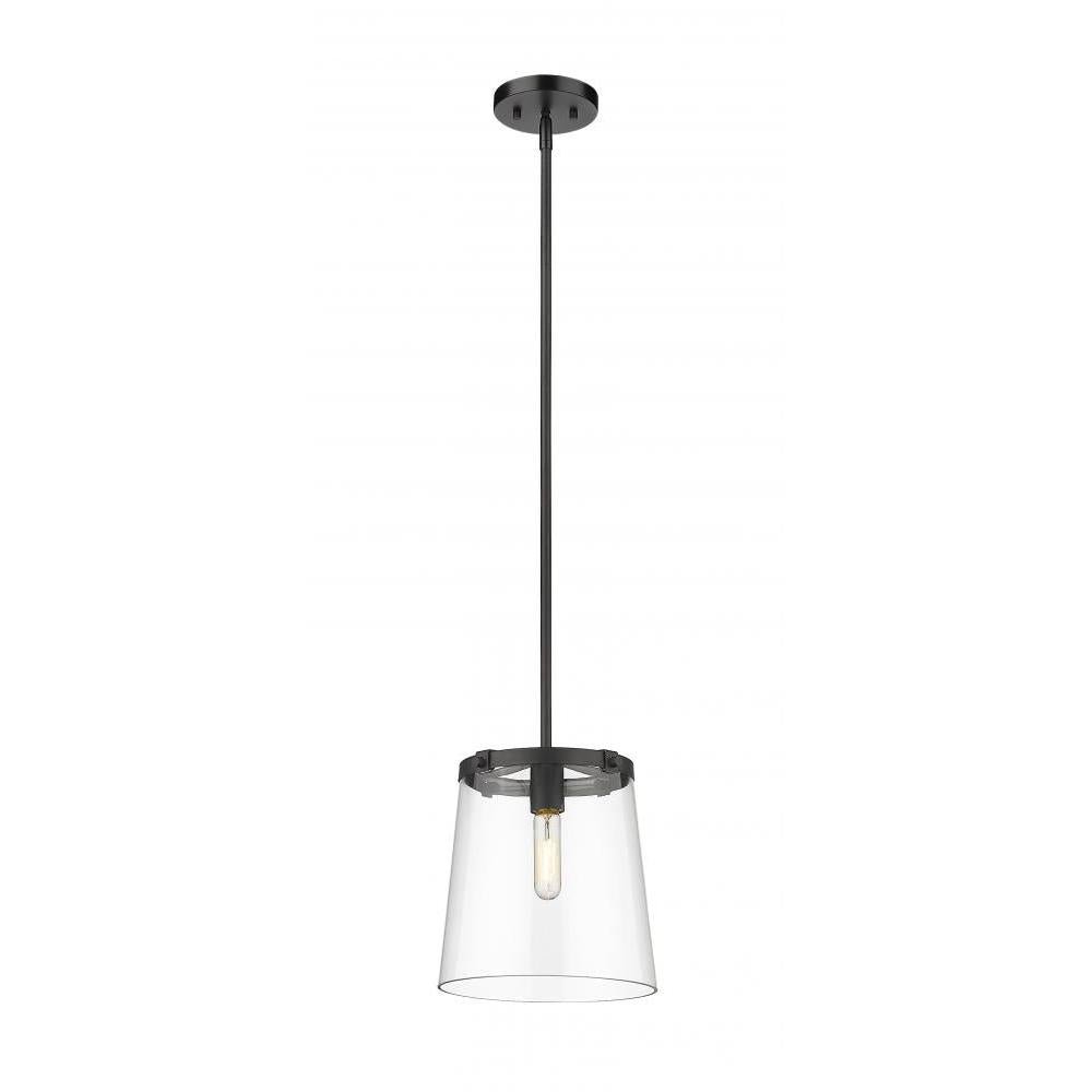 1 Light Pendant-Clear