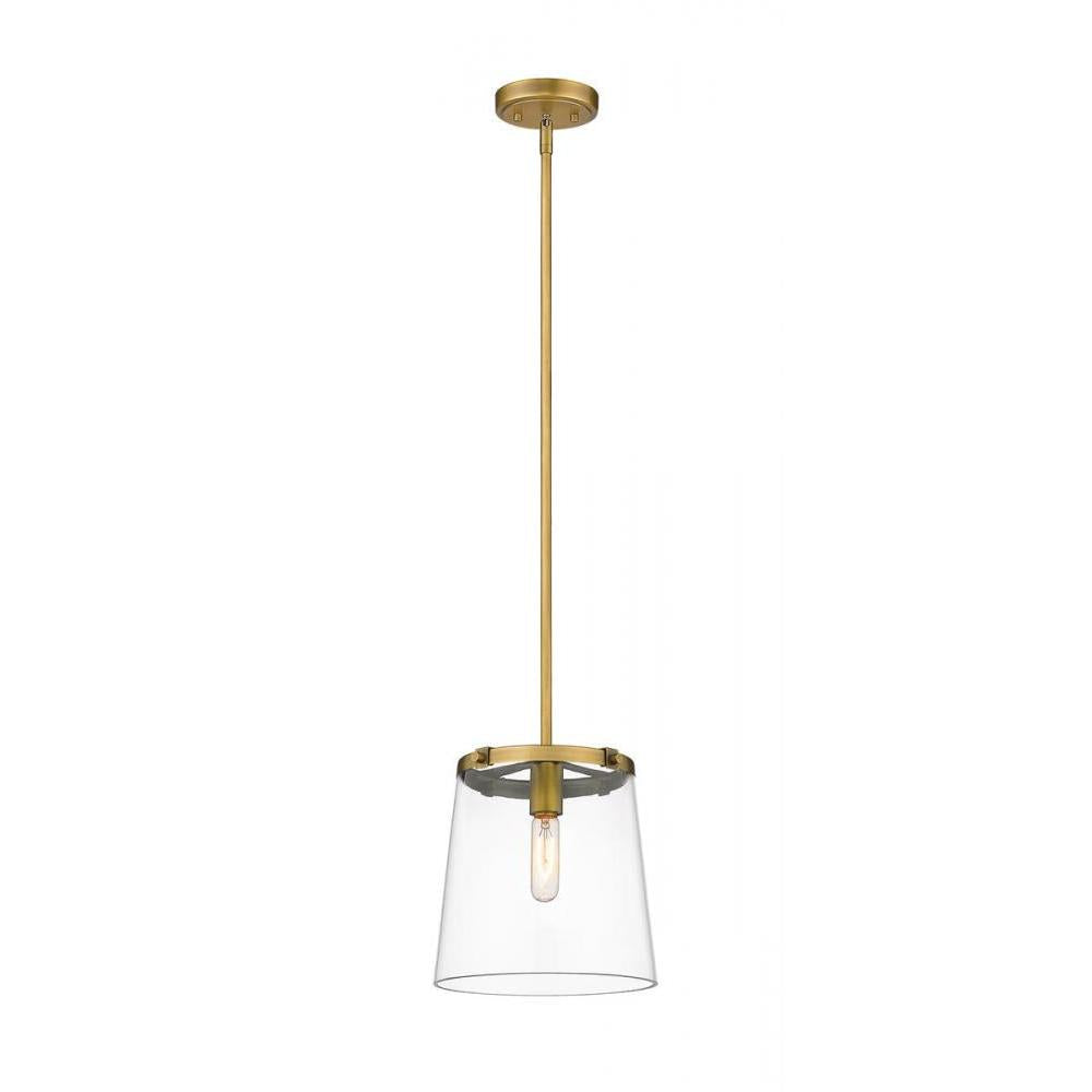 1 Light Pendant-Clear