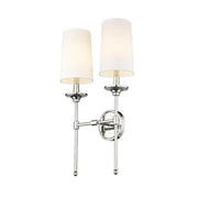 2 Light Wall Sconce-Off White
