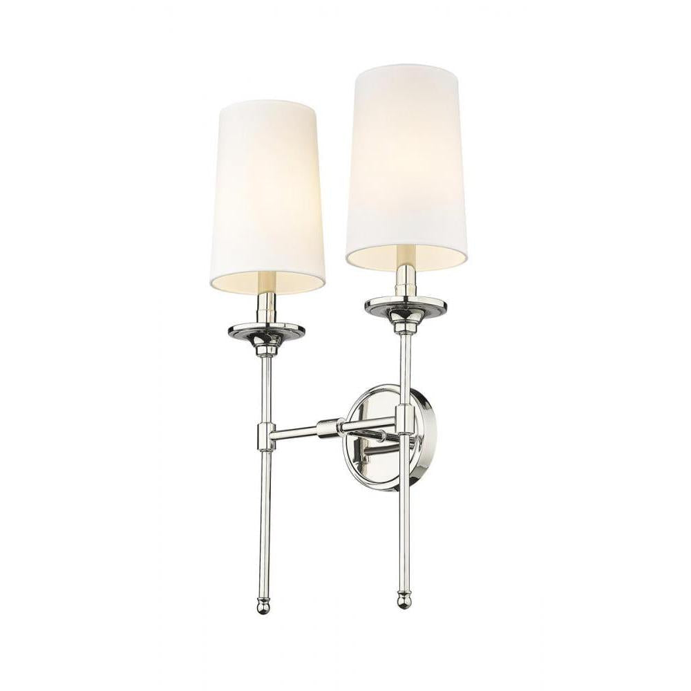 2 Light Wall Sconce-Off White