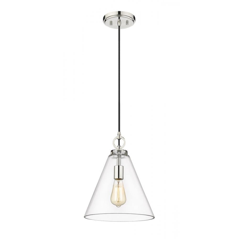 Z-Lite Lighting 3034P11-PN Pendant Light Fixture Americana - Nickel (OPEN BOX SALE)