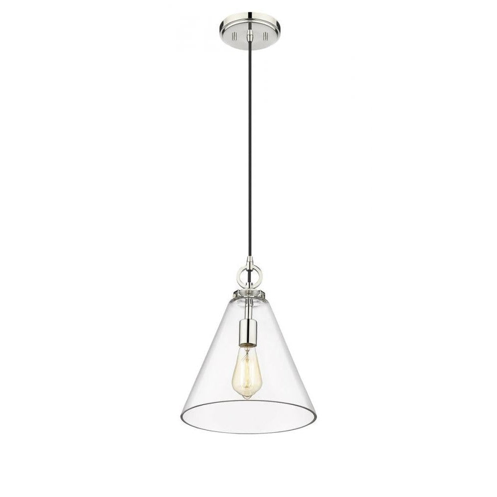 Z-Lite Lighting 3034P11-PN Pendant Light Fixture Americana - Nickel (OPEN BOX SALE)