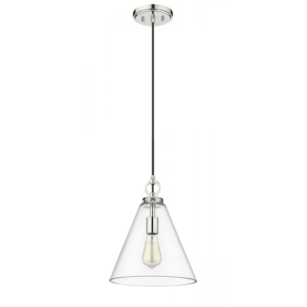 Z-Lite Lighting 3034P11-PN Pendant Light Fixture Americana - Nickel (OPEN BOX SALE)