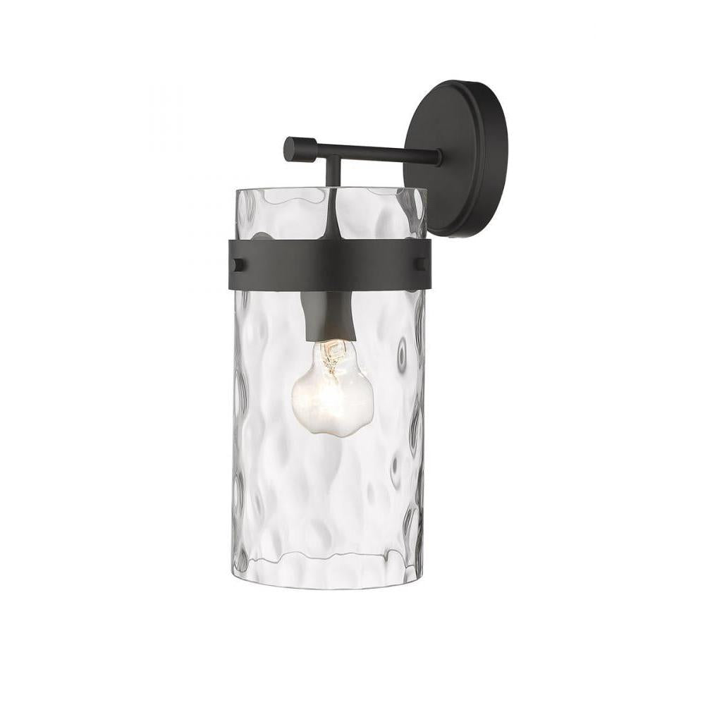 1 Light Wall Sconce-Clear