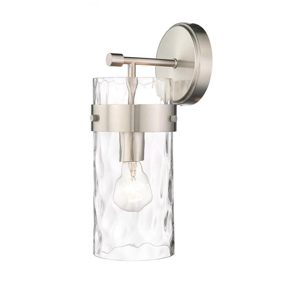 1 Light Wall Sconce-Clear