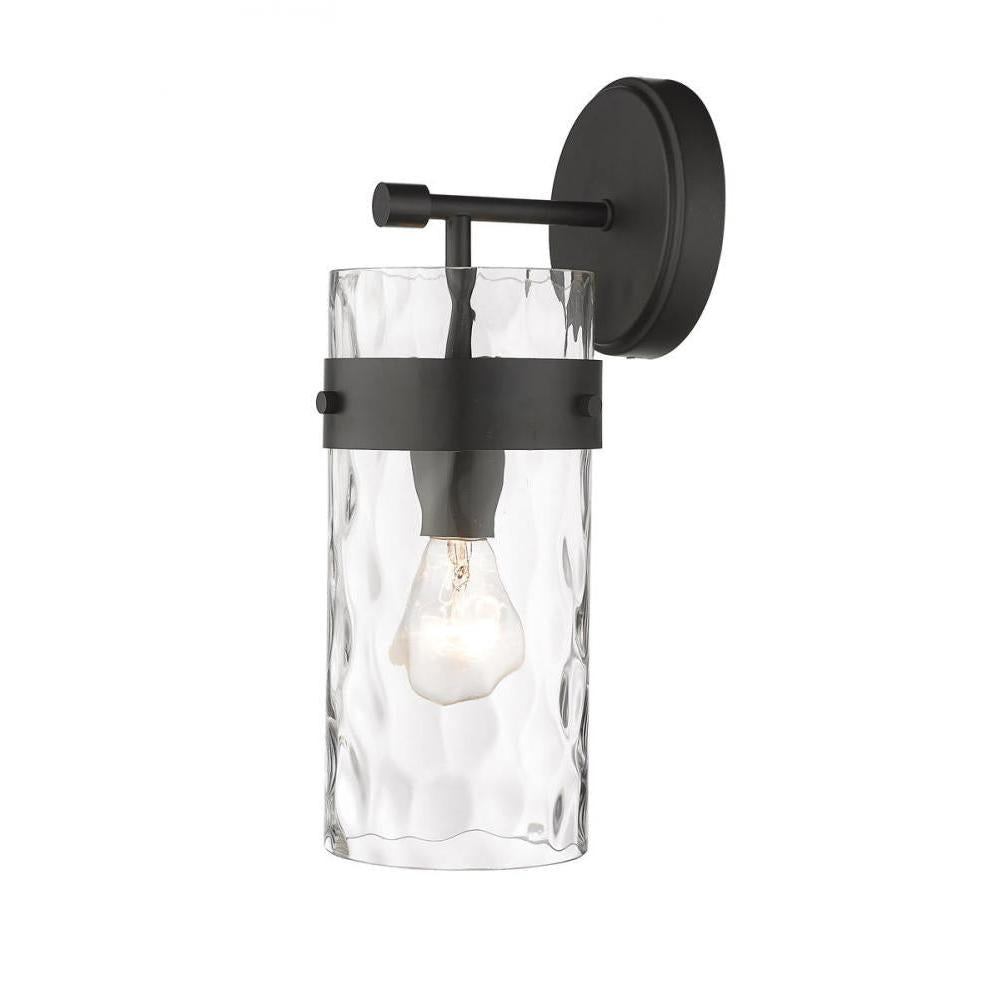 1 Light Wall Sconce-Clear