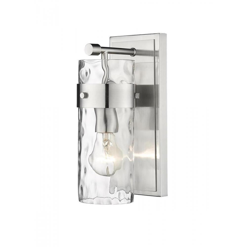 1 Light Wall Sconce-Clear
