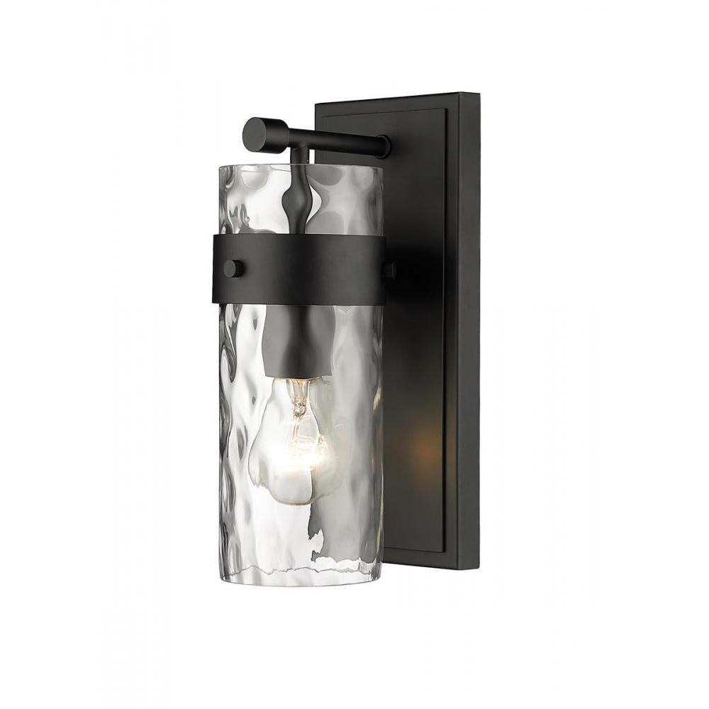 1 Light Wall Sconce-Clear