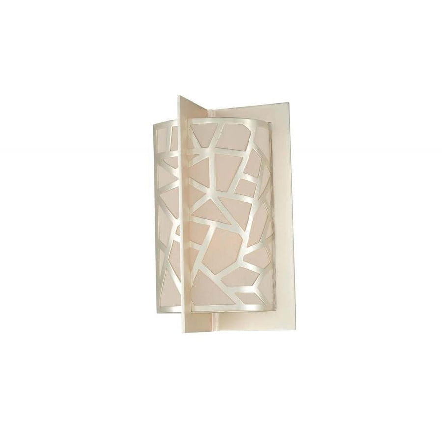 Miramar 8 Inch Wall Sconce – Rose Silver – 303521RS