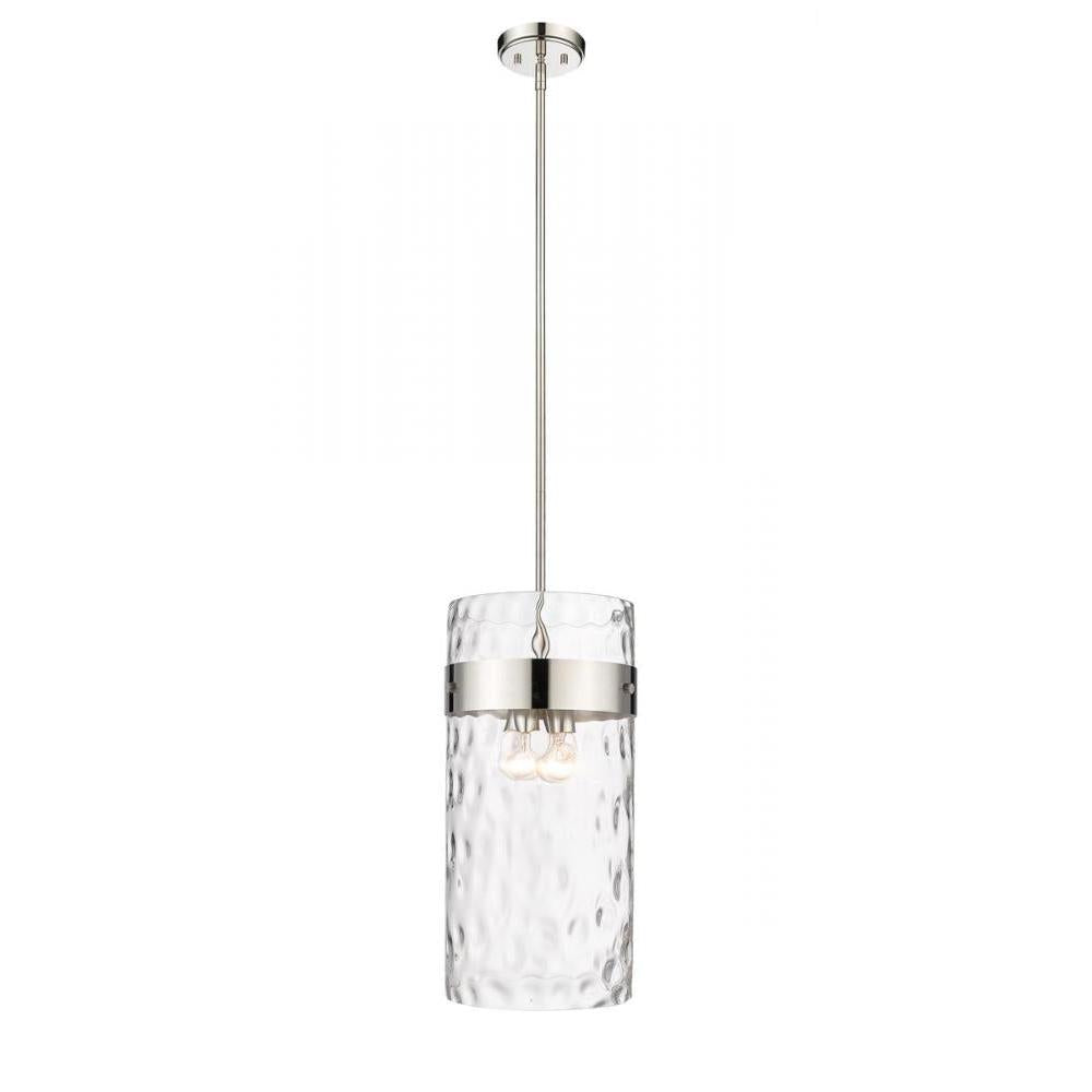 4 Light Pendant-Clear